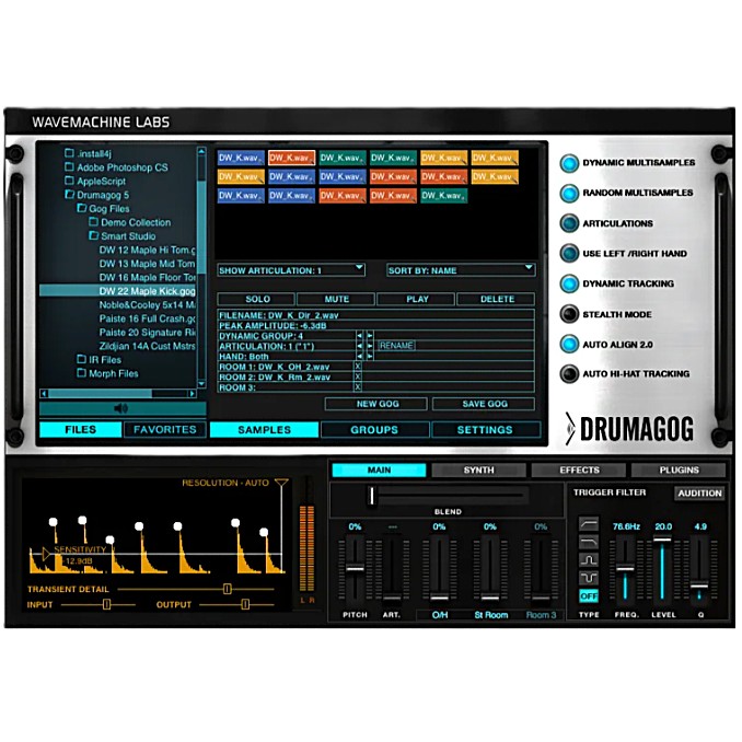 WaveMachine Labs Drumagog 5 Platinum