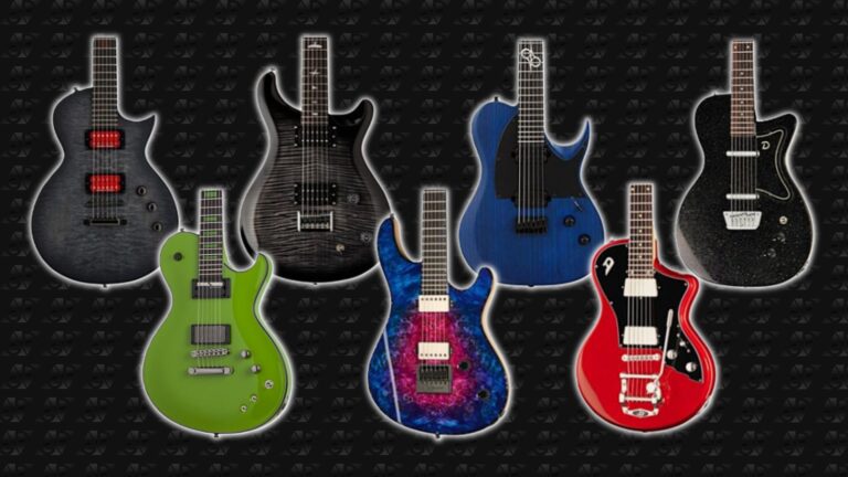 Baritone electric guitars