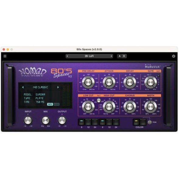 Nomad Factory 80s Spaces